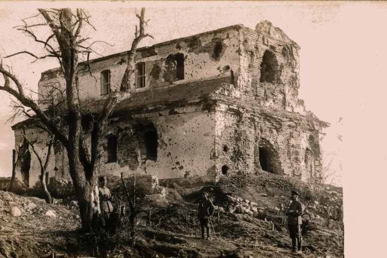 Новоспасск. Спасо-Преображенская церковь. 1917 г