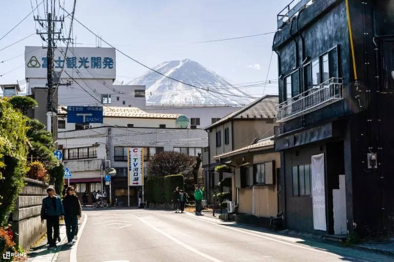 Кавагутико. Гора Фудзи везде
