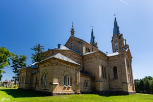 Подробнее о статье Костёл Святого Михаила Архангела. Белогруда. Беларусь. Неороманский стиль. 1905–1908 гг.