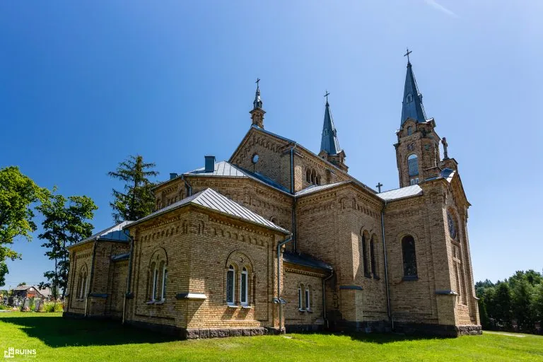 Костёл Святого Михаила Архангела. Белогруда. Беларусь. Неороманский стиль. 1905–1908 гг.